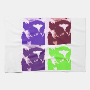 Paño De Cocina Lemurs de Pop Art