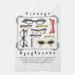 Paño De Cocina Lentes 01 del vintage