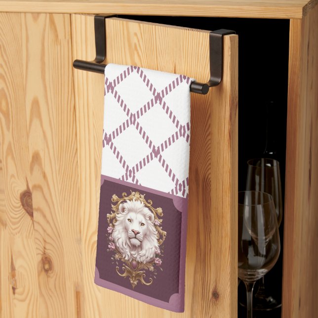 Paño De Cocina León de Judá, (Pliegue de tercios)