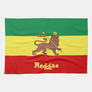 Paño De Cocina León del reggae de Rasta de Judah