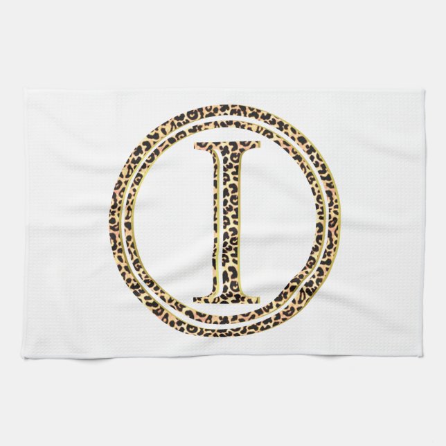 Paño De Cocina leopardo I (Horizontal)