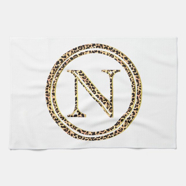 Paño De Cocina Leopardo N (Horizontal)