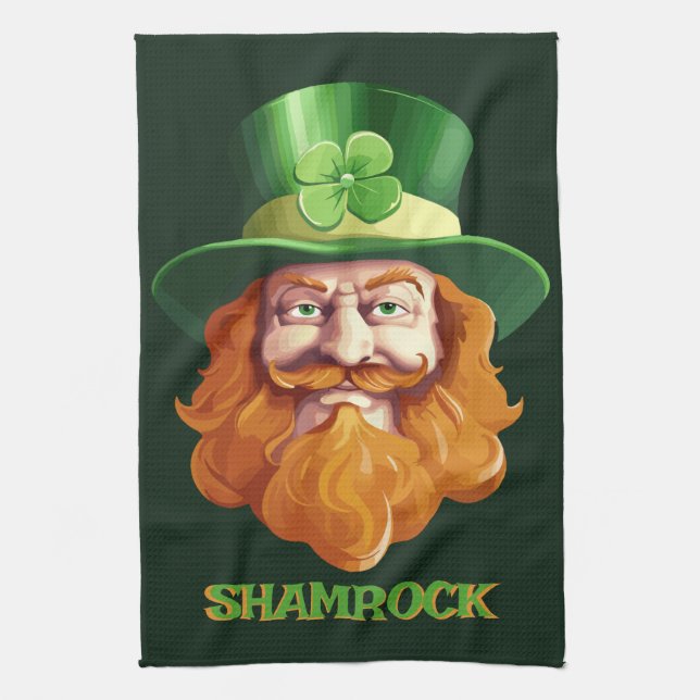 Paño De Cocina Leprechaun Hideaway (Vertical)