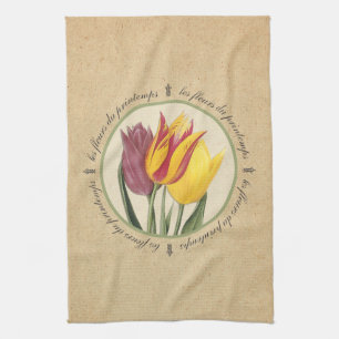 Paño De Cocina Les Fleurs du Printemps Tulips