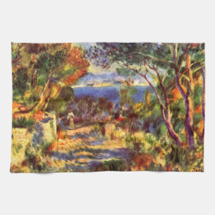 Paño De Cocina L'Estaque de Pierre Renoir, Impresionismo antiguo