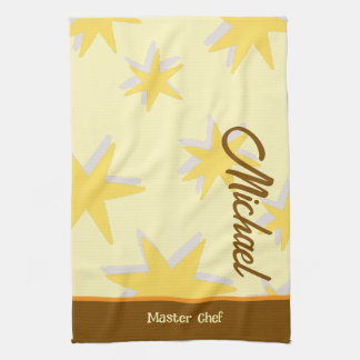 Paño De Cocina Letra de caligrafía personalizada de moda para mas