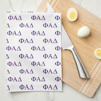 Paño De Cocina Letras griegas de Phi Alpha Delta