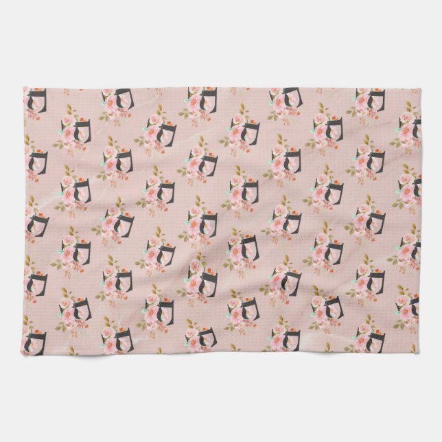 Paño De Cocina Letter F (Horizontal)