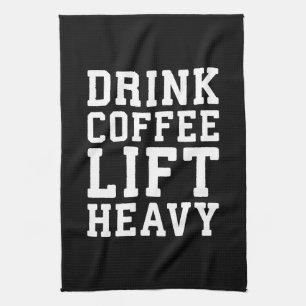 Paño De Cocina Levante pesado, café de la bebida - gimnasio