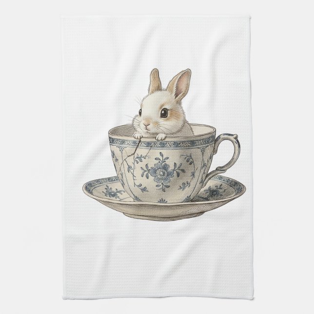 Paño De Cocina L'heure du thé (Vertical)