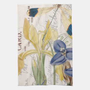 Paño De Cocina Libélula e iris