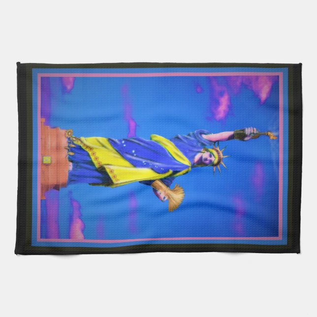 Paño De Cocina Libertad ucraniana (Horizontal)