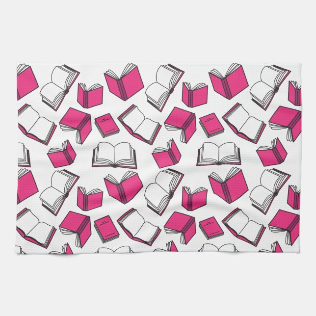 Paño De Cocina Librería Libros Libros Bibliotecarios Divertidos L (Horizontal)