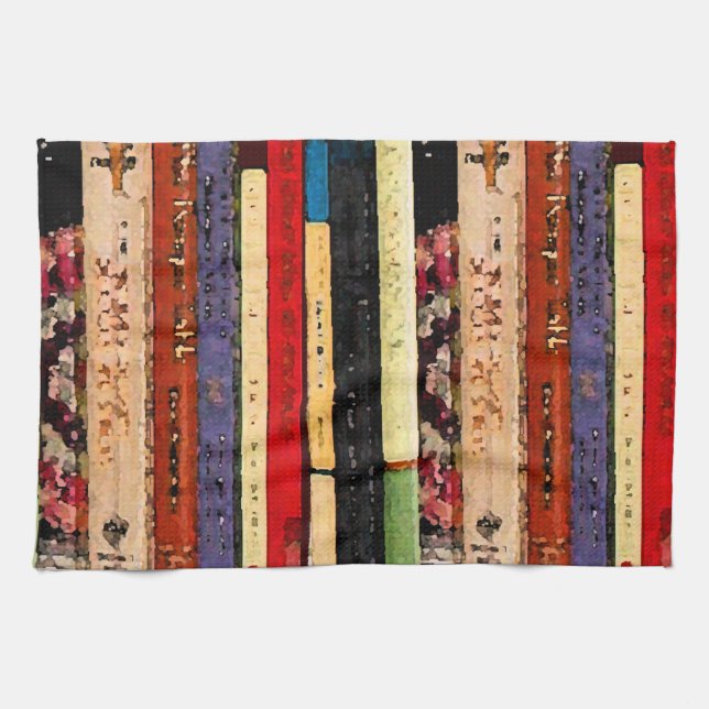 Paño De Cocina Libros (Horizontal)