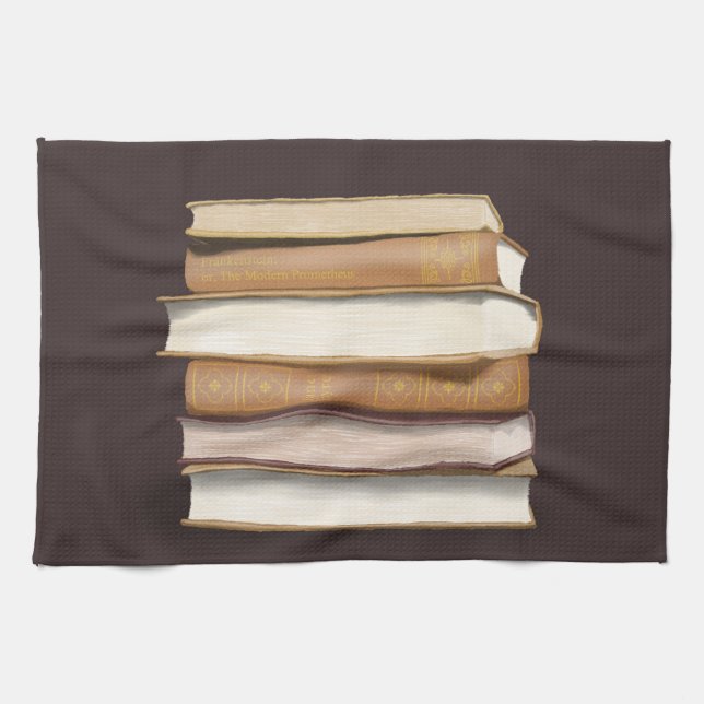 Paño De Cocina Libros antiguos de la Academia Oscura (Horizontal)