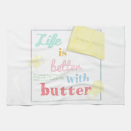 Paño De Cocina Life is better with butter - Buchcover