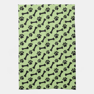 Paño De Cocina LIME GREEN y Bones B03