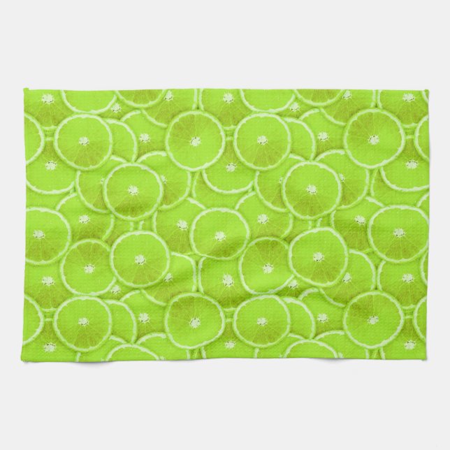 Paño De Cocina Lime Slices (Horizontal)