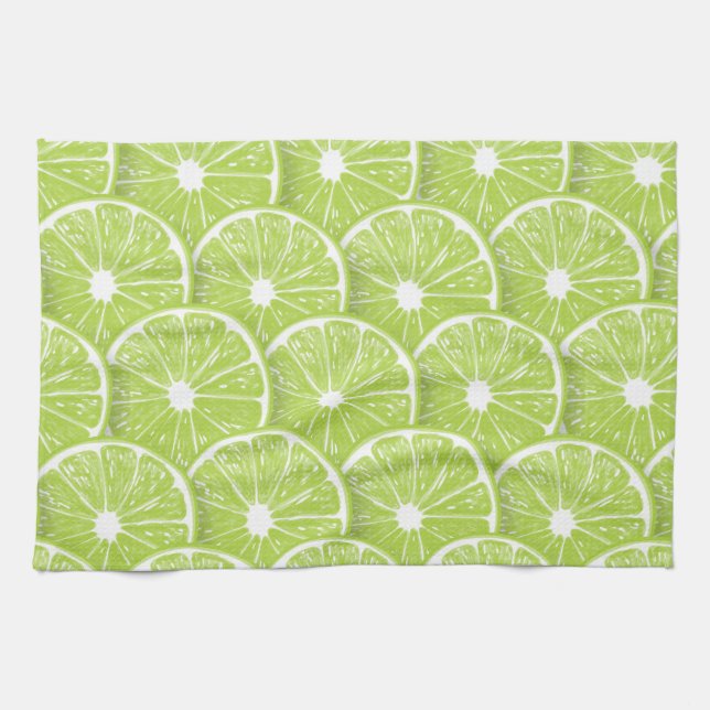Paño De Cocina Lime Slices (Horizontal)