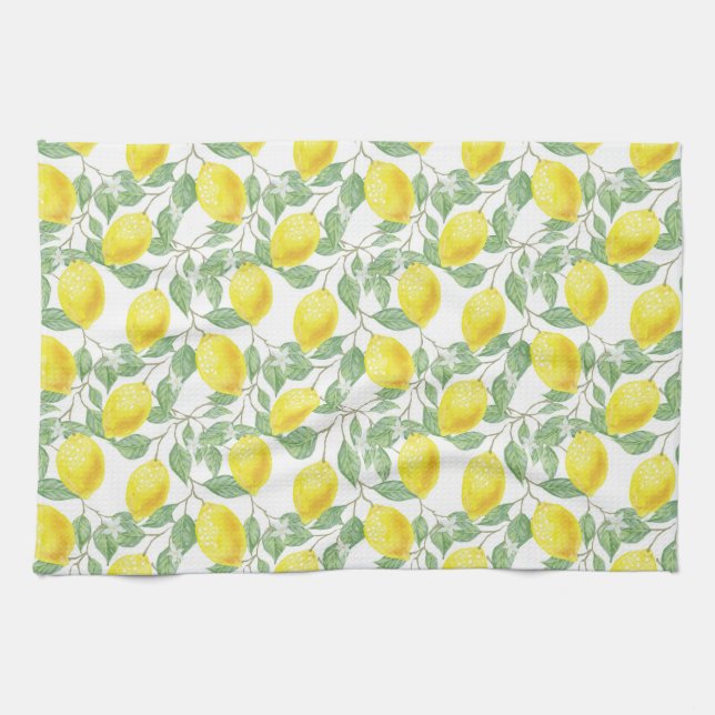 Paño De Cocina limón toallero de cocina (Horizontal)
