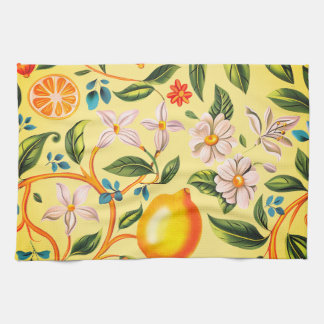 Paño De Cocina Limón y Flor de Naranjo