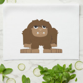 Paño De Cocina Lindo pequeño Bigfoot