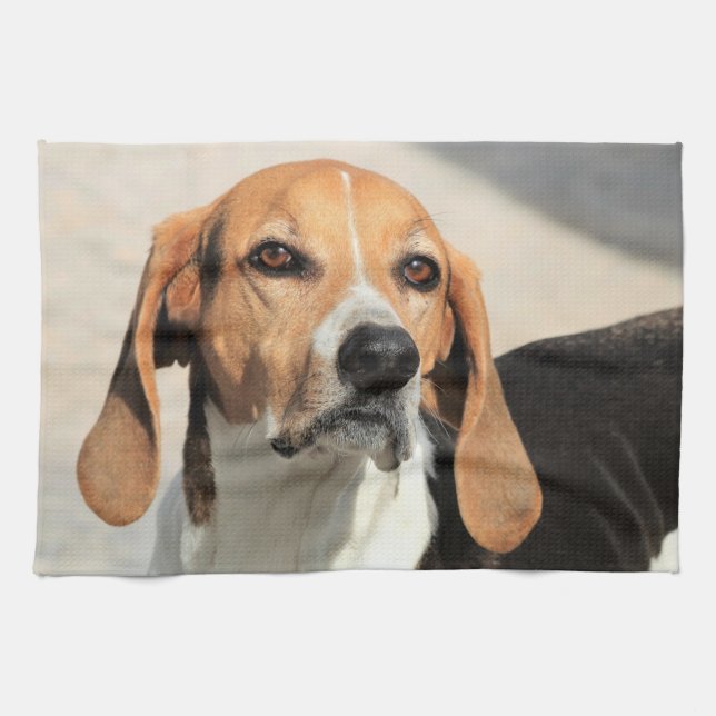 Paño De Cocina Lindo perro mascota (Horizontal)