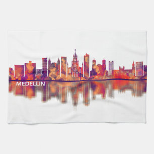 Paño De Cocina Línea aérea de Medellín