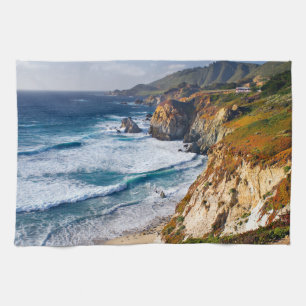 Paño De Cocina Línea costera   Big Sur, California