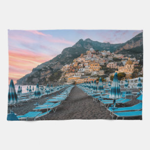 Paño De Cocina Línea costera   Campania, Italia