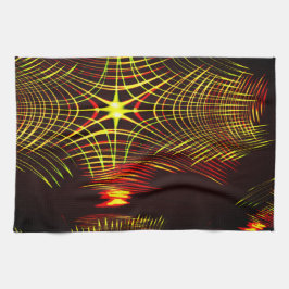 Paño De Cocina ¿Líneas que se repiten en onda y efecto luz?