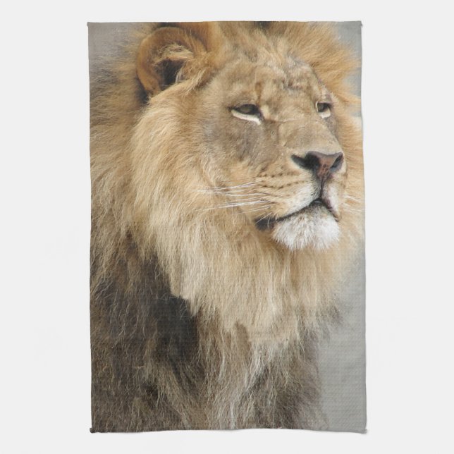 Paño De Cocina Lion Lovers Art (Vertical)