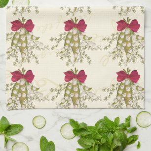 Paño De Cocina Lirio de los valles