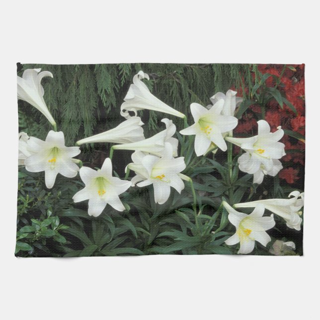 Paño De Cocina Lirio de Pascua (Lilium regale) (Horizontal)