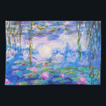 Paño De Cocina Lirios de agua Claude Monet<br><div class="desc">Los lirios de agua Claude Monet fresco,  viejo,  principal,  obra maestra,  multa,  retored,  impresionismo,  pintura,  pintura,  vibrante,  saturada,  color,  hermoso,  agradable,  calidad,  alto,  resolución,  paisaje,  paisaje,  poste,  decoración,  colores,  París,  Francia,  mejor renovado,  vendedor,  colorido,  barato</div>