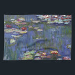 Paño De Cocina Lirios de agua de Claude Monet<br><div class="desc">Lirios de agua de Claude Monet</div>