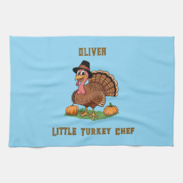 Paño De Cocina Little Turkey Chef Towel – Thanksgiving Gift
