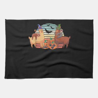 Paño De Cocina Llama | Regalo de eslogan de la puesta de sol de K