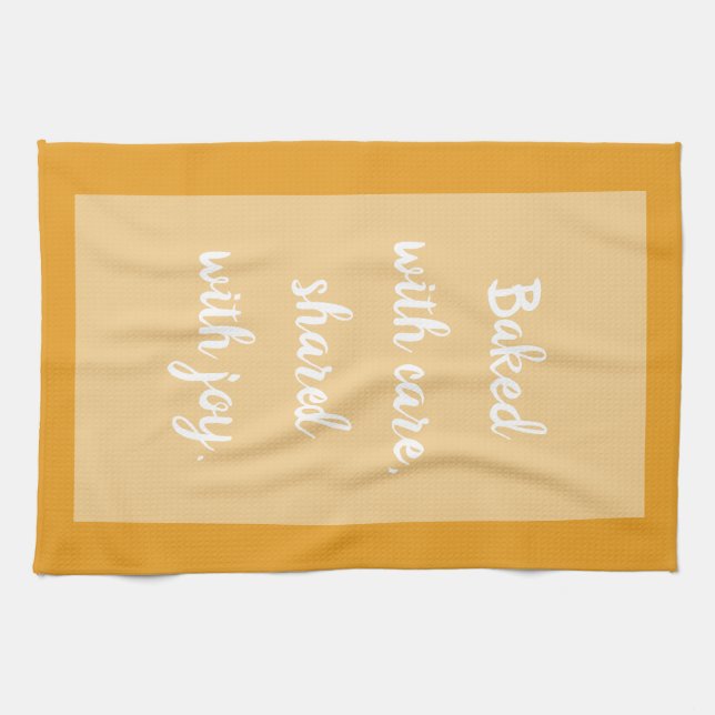 Paño De Cocina Llama volcánica - Blanco (Horizontal)