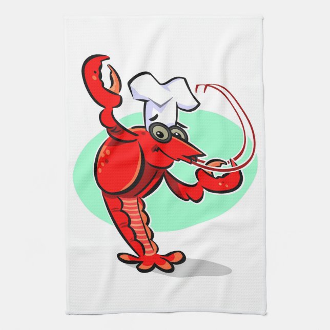 Paño De Cocina Lobster Chef (Vertical)