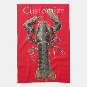 Paño De Cocina Lobster de Maine fresco Thunder_Cove