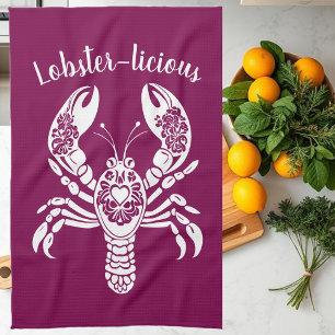 Paño De Cocina Lobster-Hawaiano-Fisherman Core-Wine Color