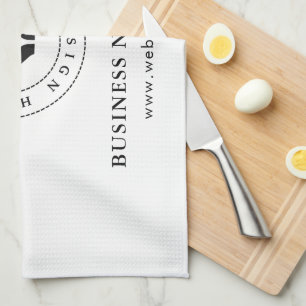 Paño De Cocina Logotipo comercial simple y promoción de Personali
