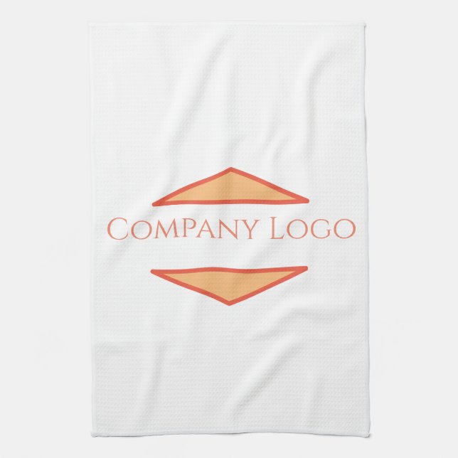 Paño De Cocina Logotipo de empresa personalizado (Vertical)