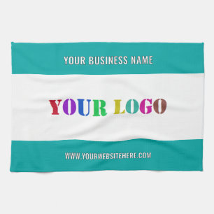 Paño De Cocina Logotipo del personalizado Empresarial Textos y to