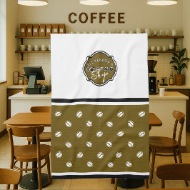 Paño De Cocina Logotipo personalizable de cafetería para hogar/ne