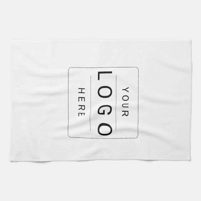 Paño De Cocina Logotipo personalizado (Horizontal)