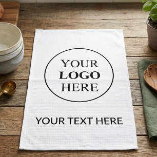 Paño De Cocina Logotipo Promocional Personalizado – Sin Pedido Mí