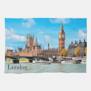 Paño De Cocina Londres, Reino Unido, Big Ben View