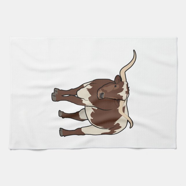 Paño De Cocina Longhorn (Horizontal)